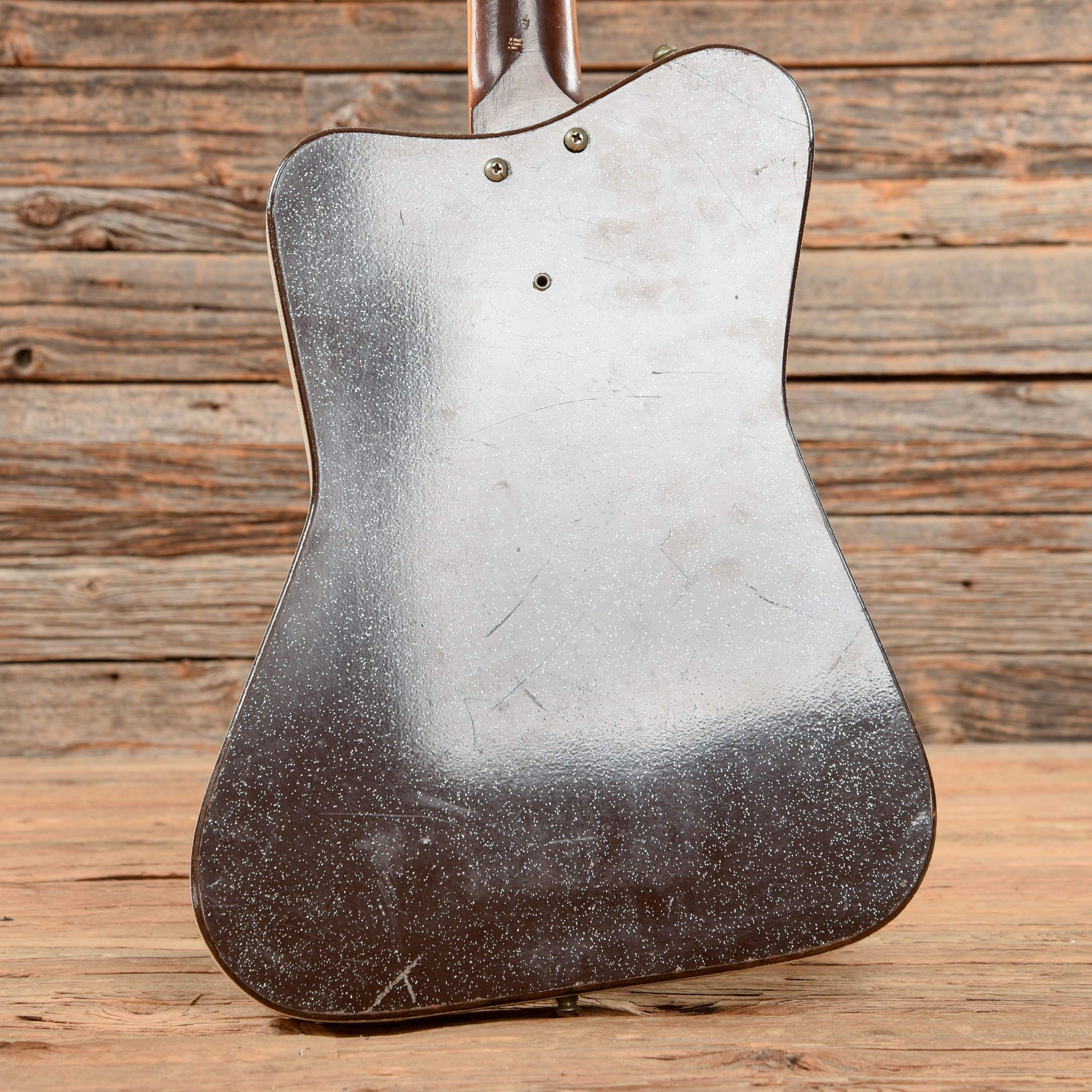 Danelectro Pro 1 Brown Sparkle 1960s Electric Guitars / Semi-Hollow