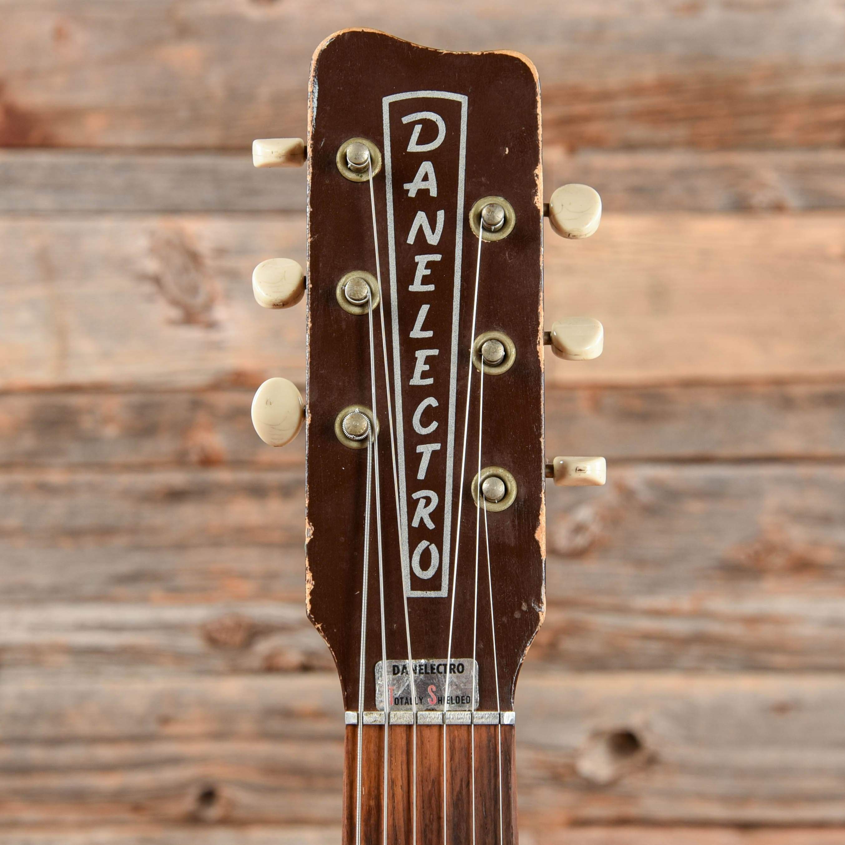 Danelectro Pro 1 Brown Sparkle 1960s Electric Guitars / Semi-Hollow