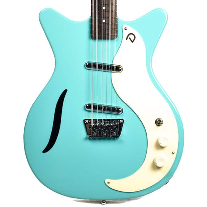 Danelectro Vintage 12 String Aqua Electric Guitars / Semi-Hollow