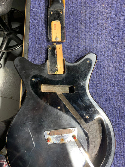 Danelectro 4011 Shorthorn Black 1962 Electric Guitars / Solid Body