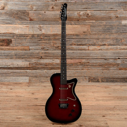 Danelectro '56 Baritone Red Burst Electric Guitars / Solid Body