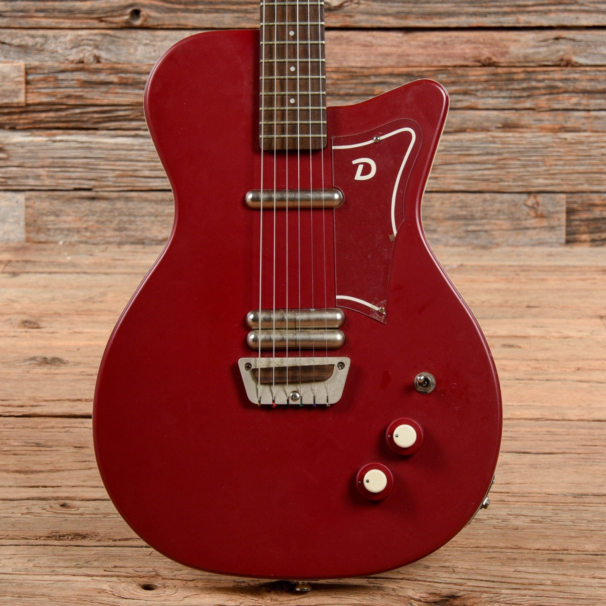 Danelectro '56 HS Red Electric Guitars / Solid Body