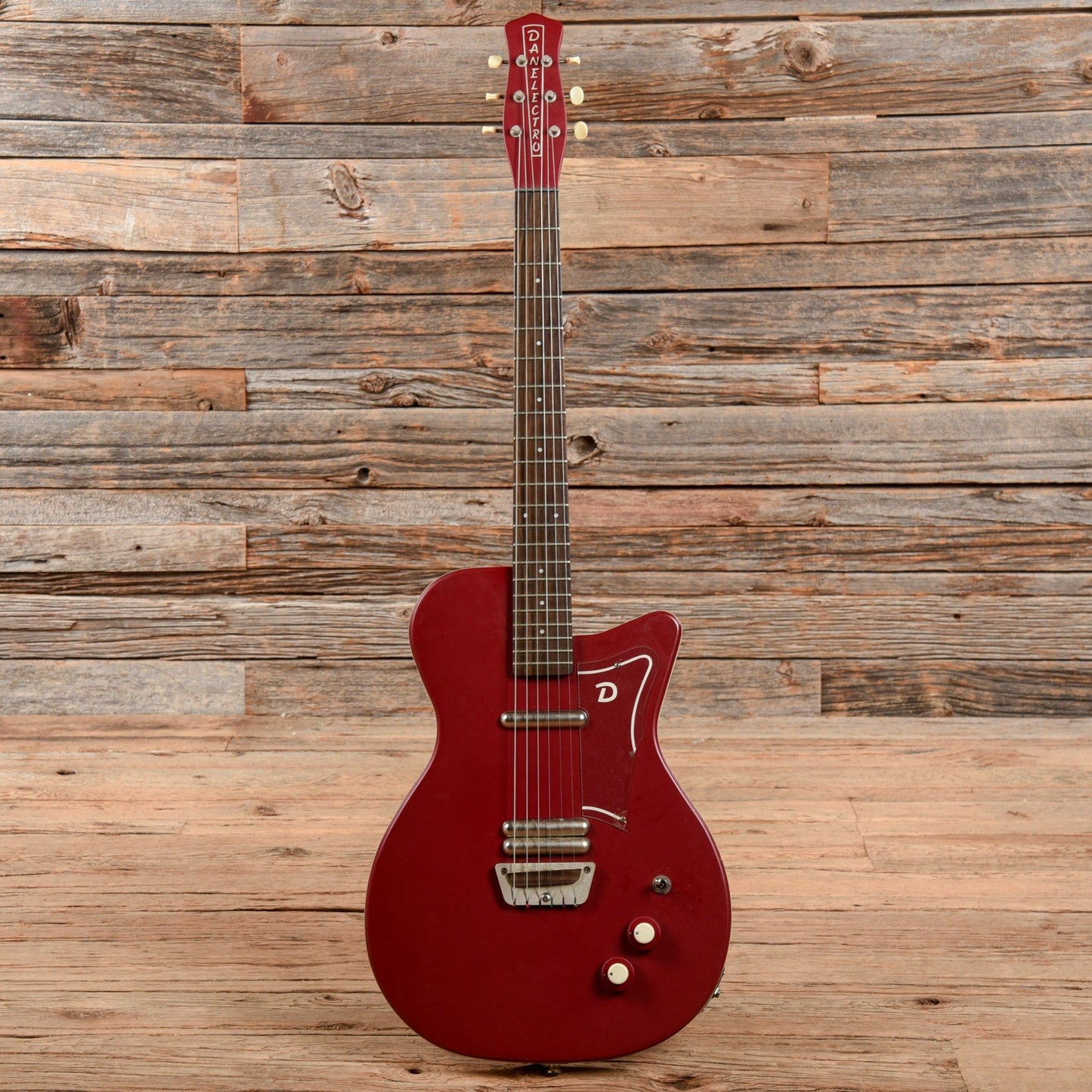 Danelectro '56 HS Red Electric Guitars / Solid Body