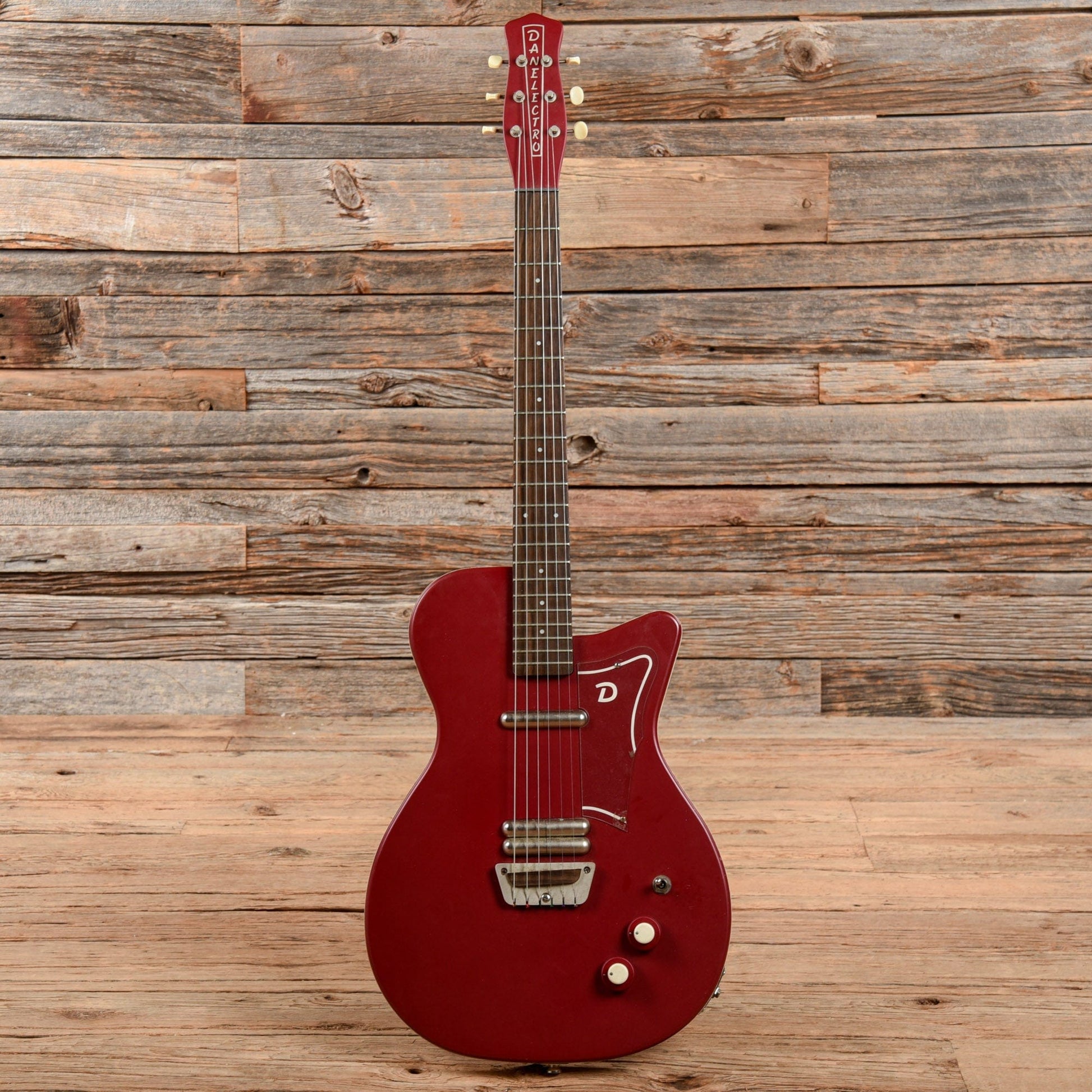 Danelectro '56 HS Red Electric Guitars / Solid Body