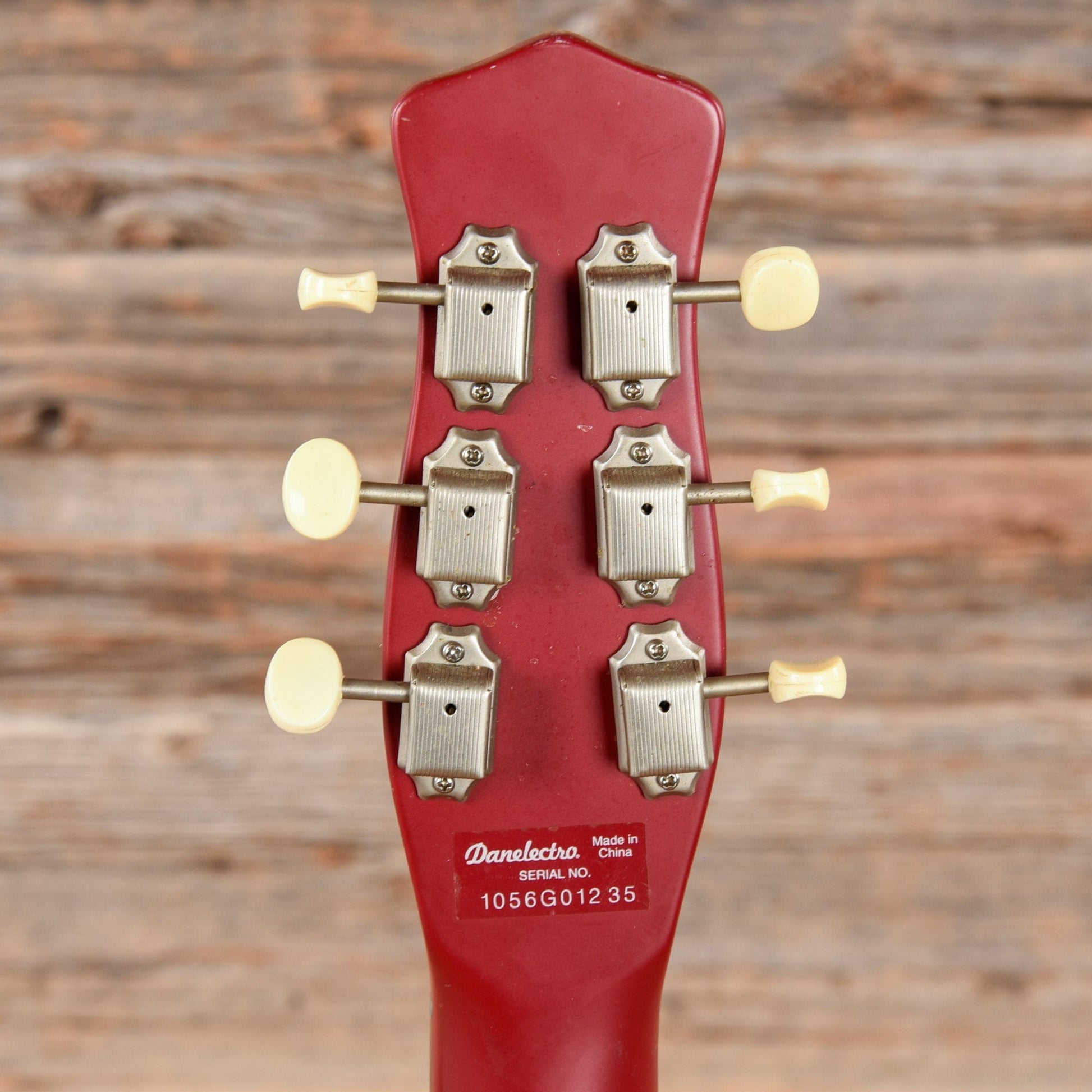 Danelectro '56 HS Red Electric Guitars / Solid Body