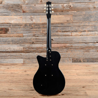 Danelectro '56 U-2 HB Satin Black Electric Guitars / Solid Body
