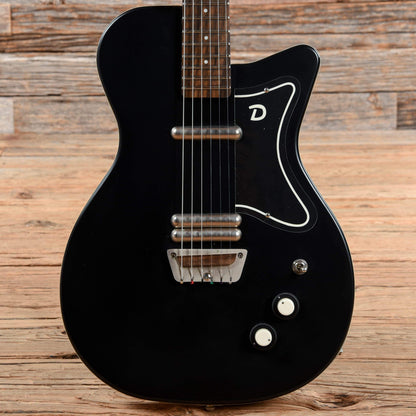 Danelectro '56 U-2 HB Satin Black Electric Guitars / Solid Body