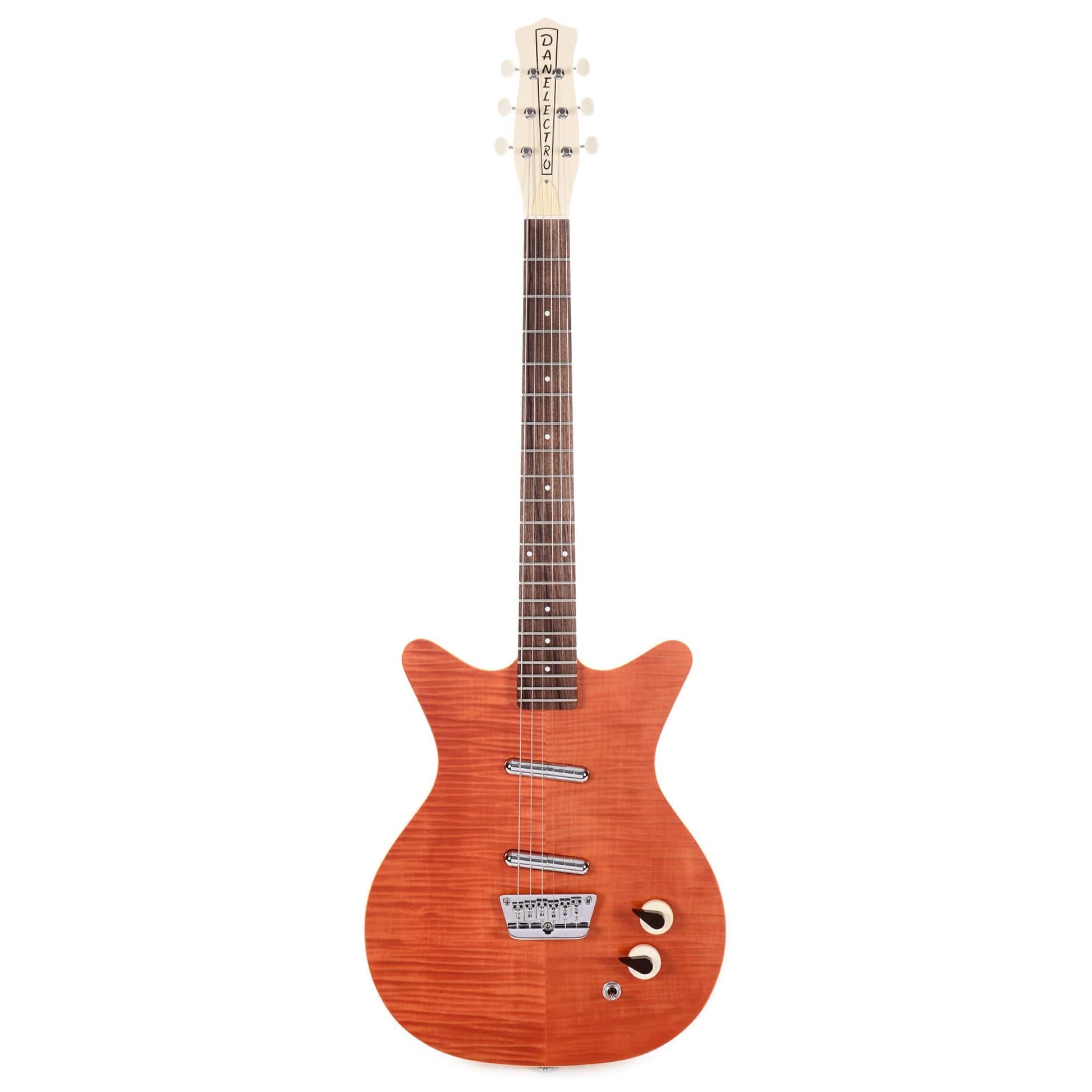 Danelectro '59 Divine Flame Maple Electric Guitars / Solid Body