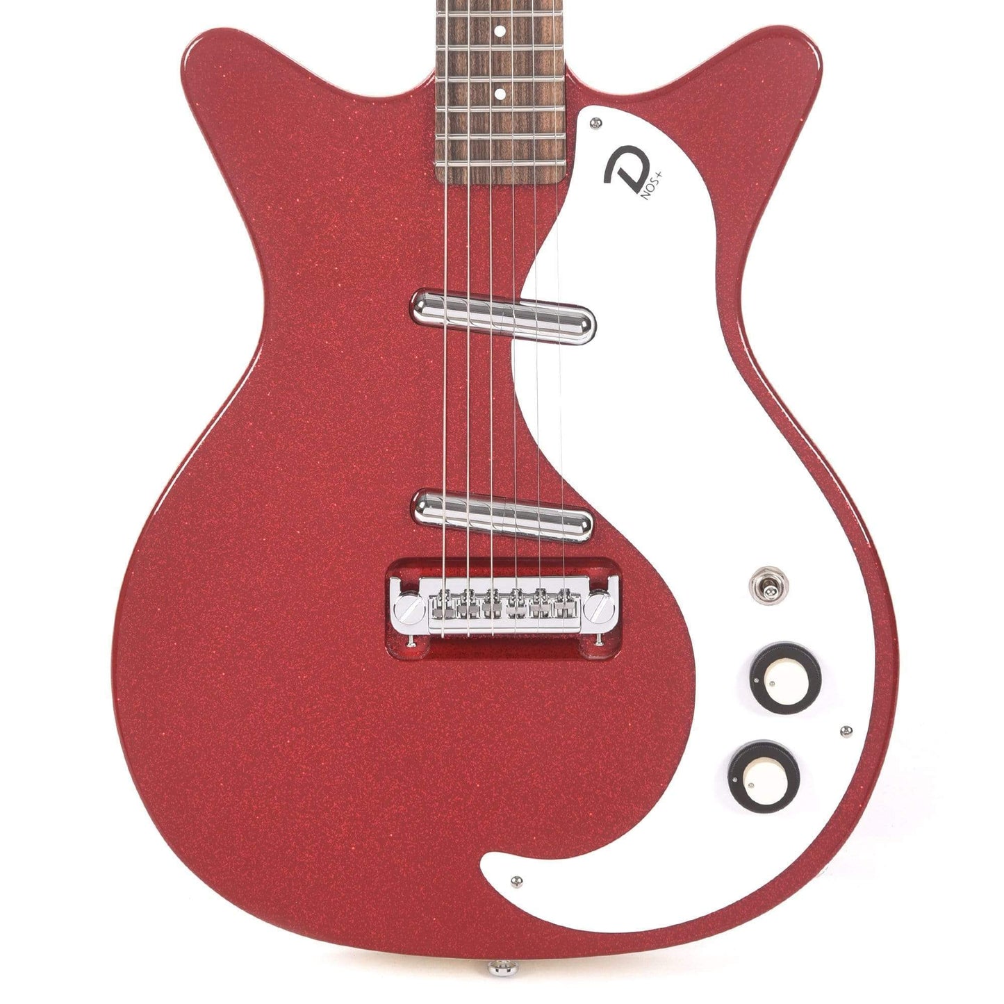 Danelectro '59 Mod NOS Plus Red Metalflake Electric Guitars / Solid Body
