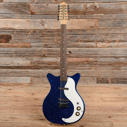 Danelectro 59DC 12-String Blue Sparkle 2001 Electric Guitars / Solid Body