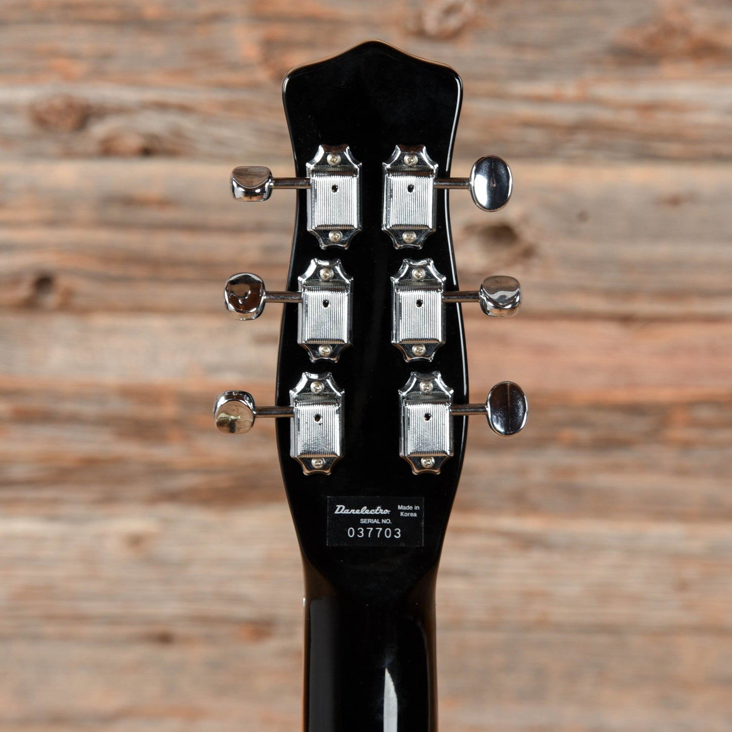 Danelectro '59M NOS Double Cutaway Black Electric Guitars / Solid Body