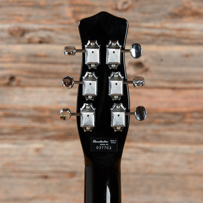 Danelectro '59M NOS Double Cutaway Black Electric Guitars / Solid Body