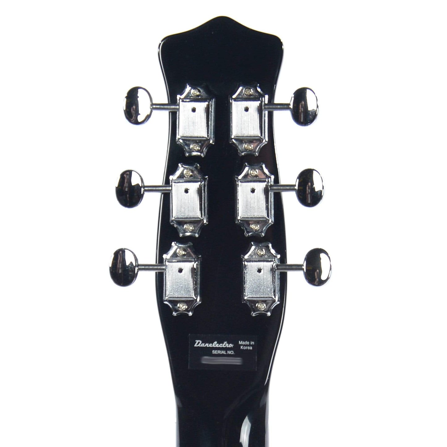 Danelectro '59M NOS Plus Double Cutaway Black Electric Guitars / Solid Body