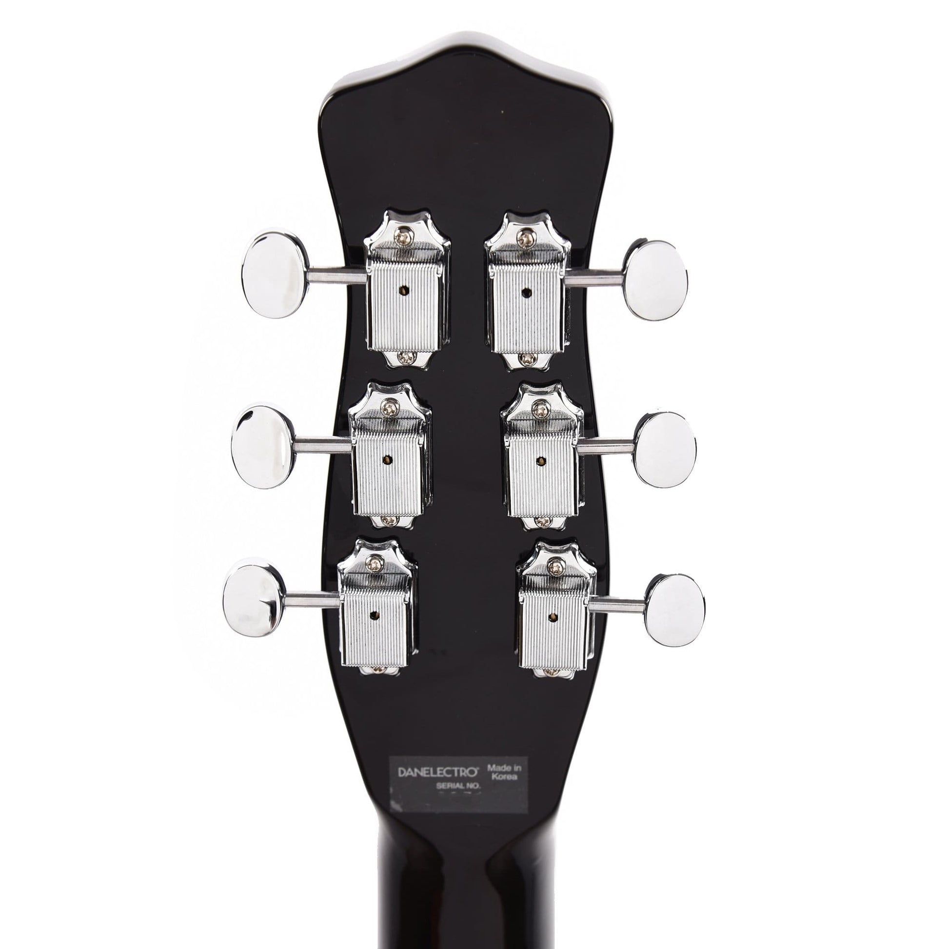 Danelectro '59M NOS Plus Double Cutaway Black Electric Guitars / Solid Body