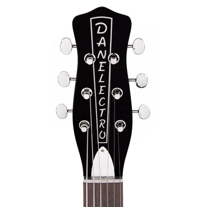 Danelectro '59M NOS Plus Double Cutaway Black Electric Guitars / Solid Body
