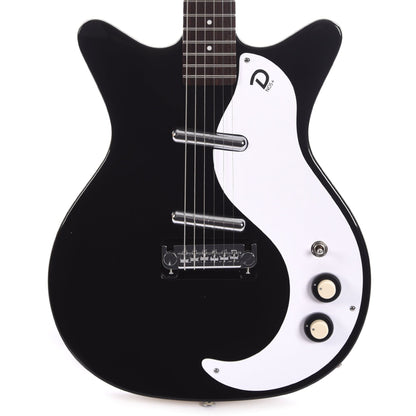 Danelectro '59M NOS Plus Double Cutaway Black Electric Guitars / Solid Body