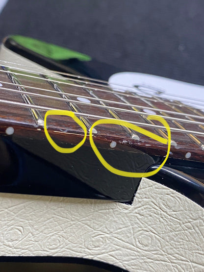 Danelectro '59M NOS Plus Double Cutaway Black Electric Guitars / Solid Body