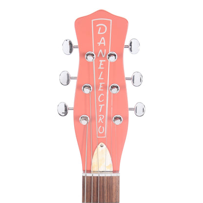 Danelectro '59M NOS Plus Double Cutaway Coral w/Aged Parts Electric Guitars / Solid Body