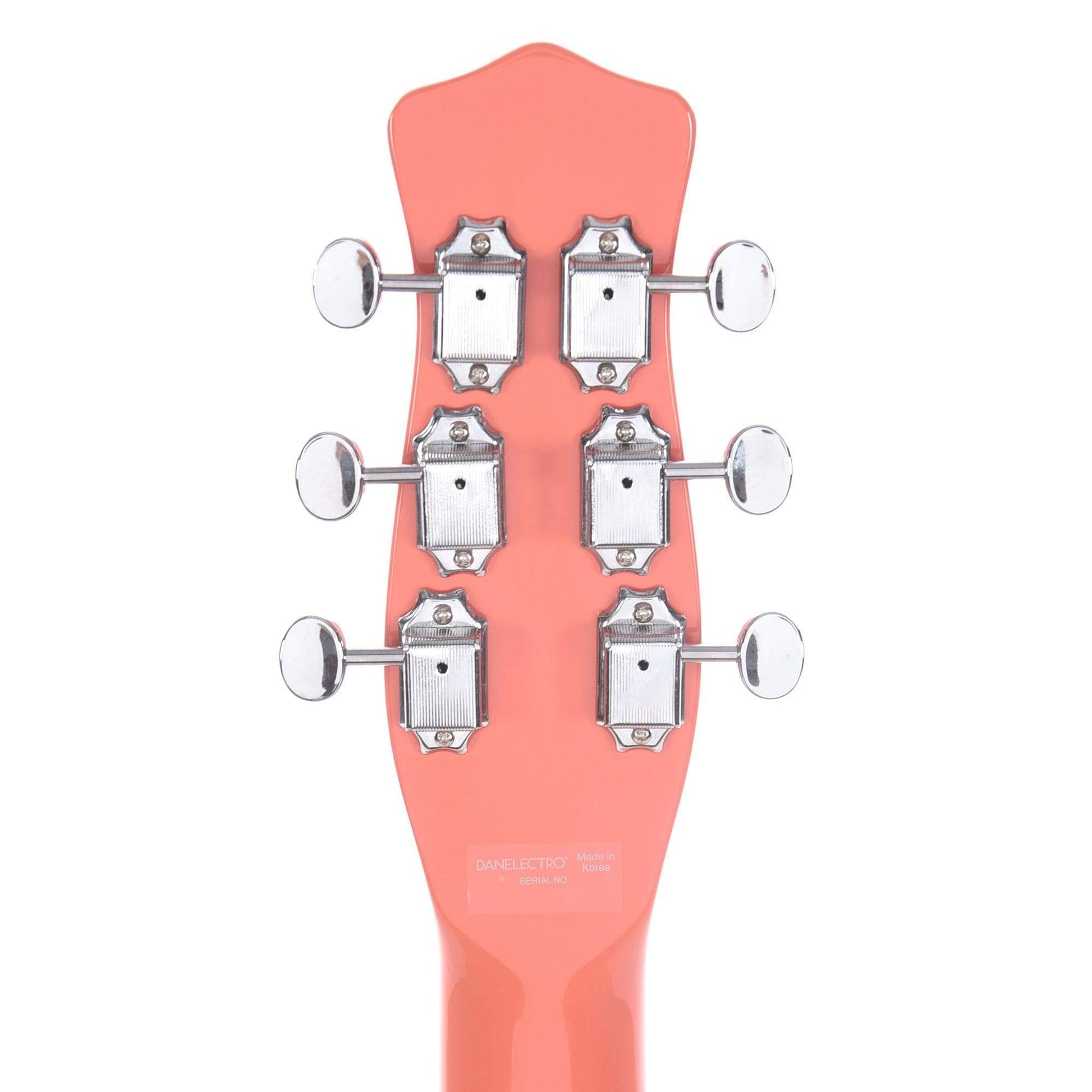 Danelectro '59M NOS Plus Double Cutaway Coral w/Aged Parts Electric Guitars / Solid Body