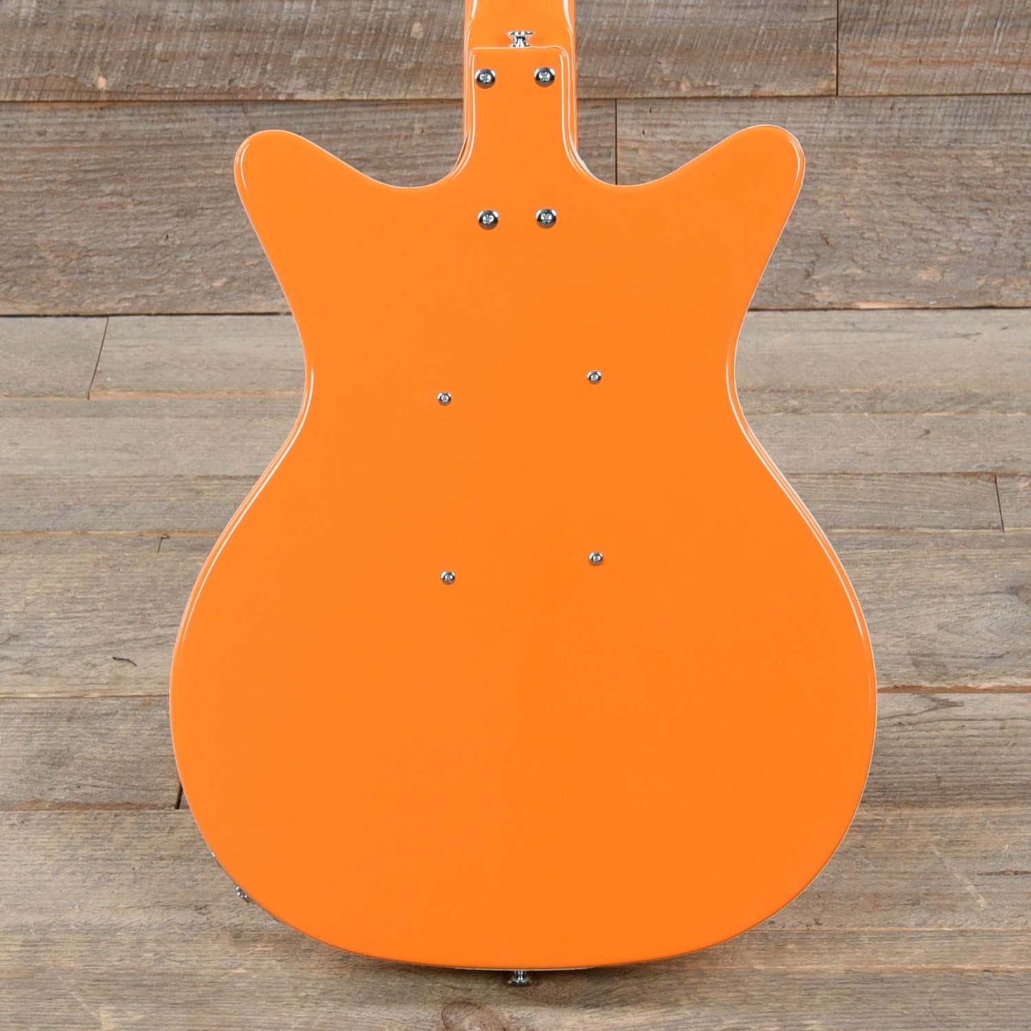 Danelectro '59M NOS Plus Double Cutaway Orange Electric Guitars / Solid Body