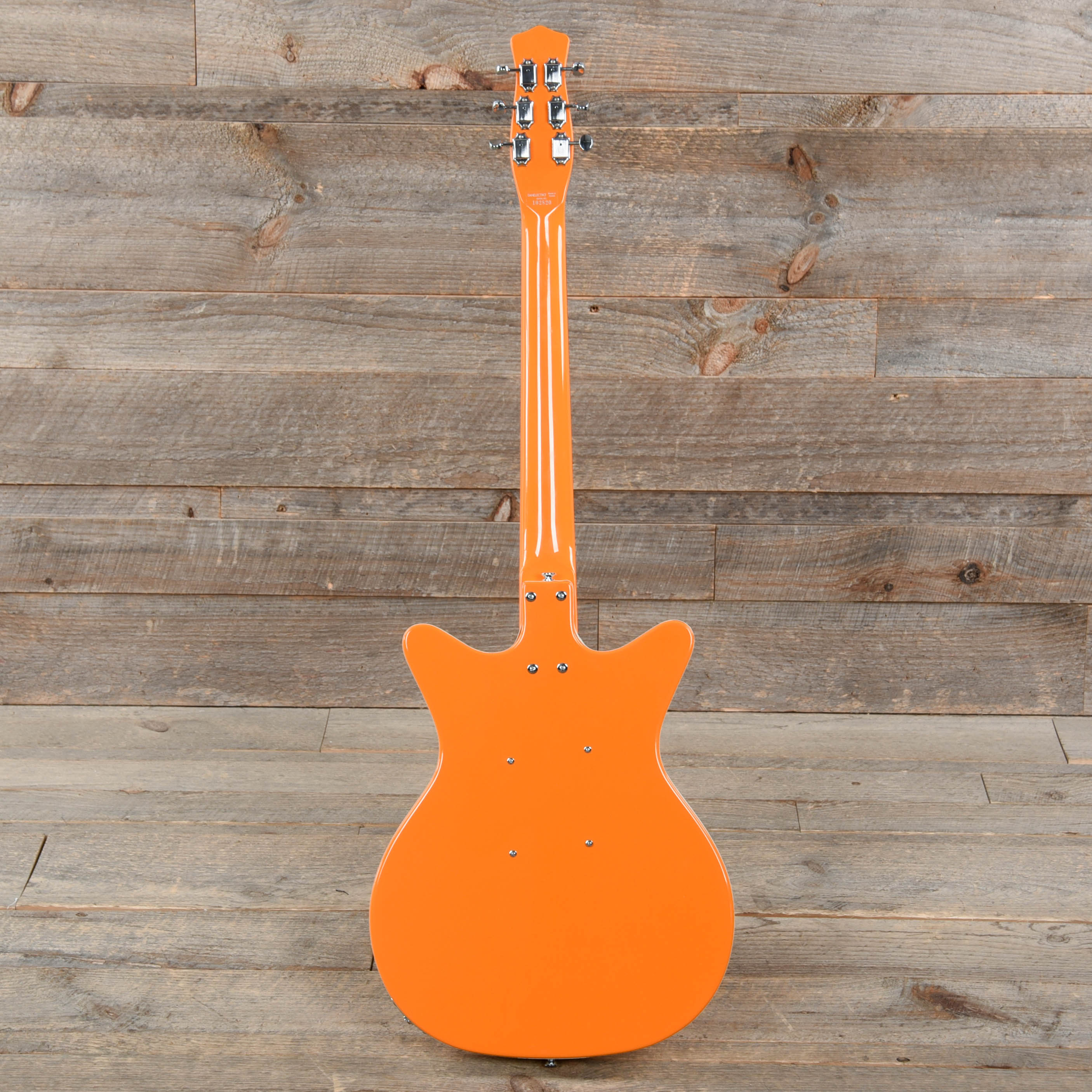 Danelectro '59M NOS Plus Double Cutaway Orange Electric Guitars / Solid Body