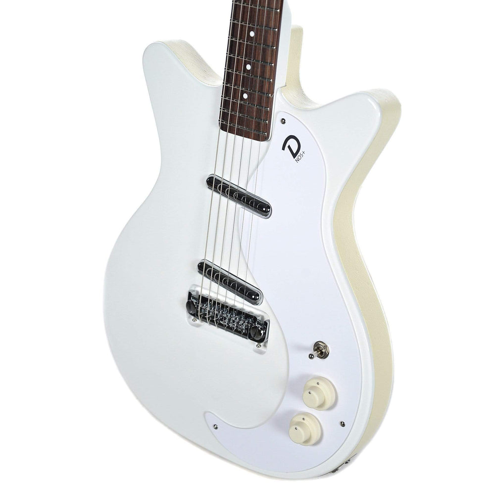 Danelectro '59M NOS Plus Double Cutaway Outa-Sight White – Chicago ...