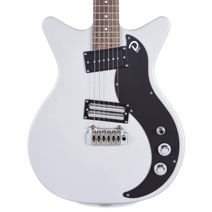 Danelectro '59XT Silver w/Lipstick Humbucker & Tremolo Electric Guitars / Solid Body