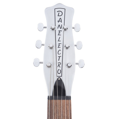 Danelectro '59XT Silver w/Lipstick Humbucker & Tremolo Electric Guitars / Solid Body