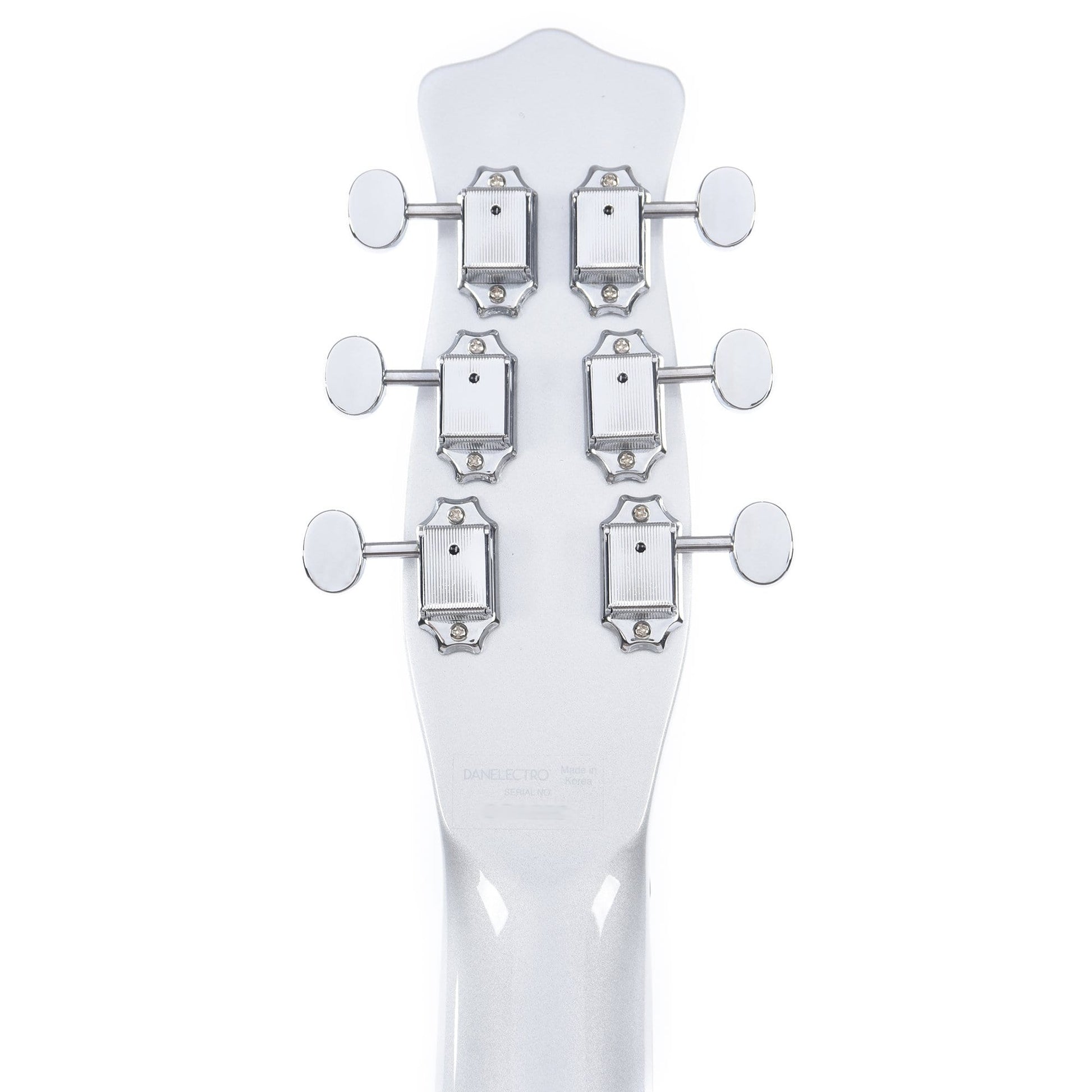 Danelectro '59XT Silver w/Lipstick Humbucker & Tremolo Electric Guitars / Solid Body