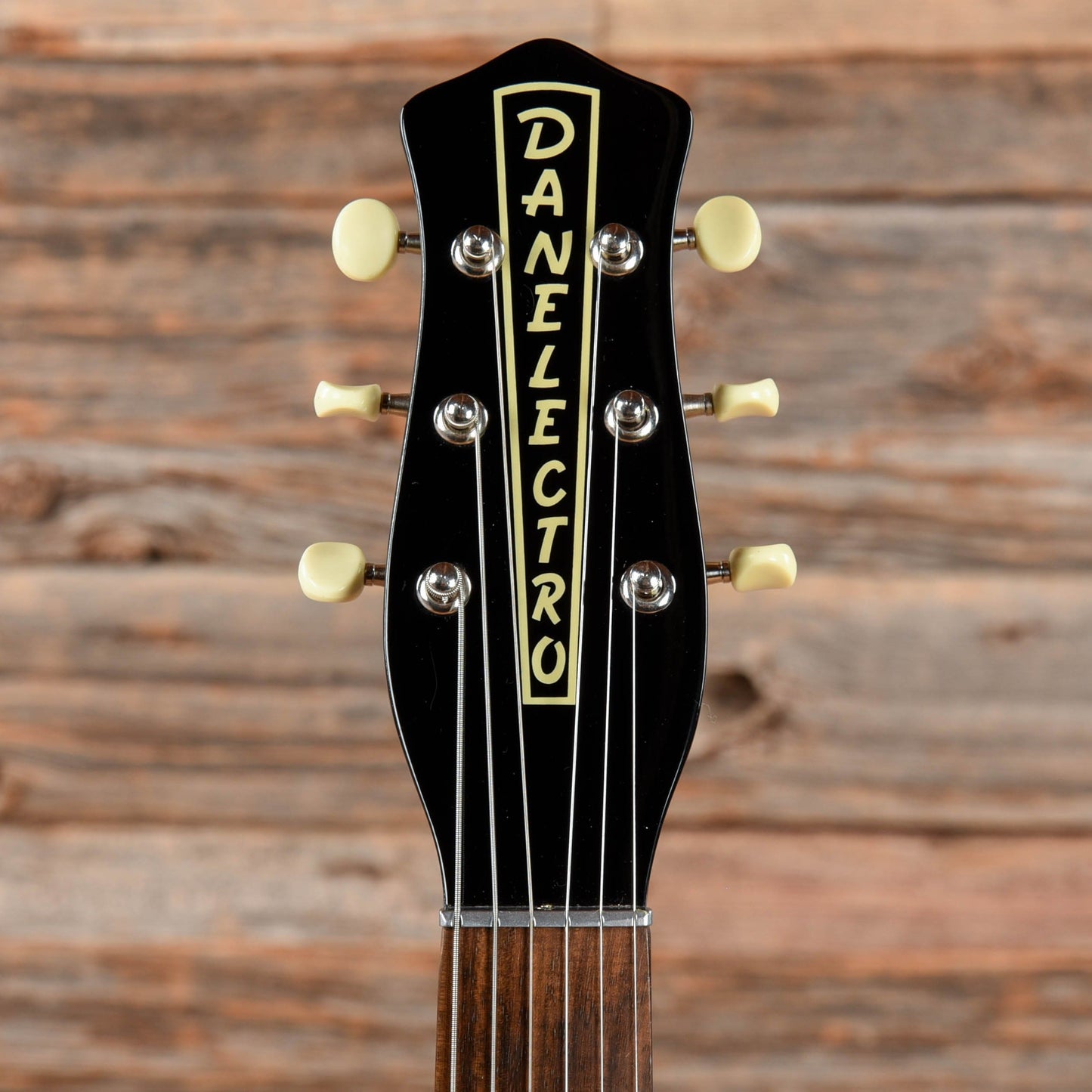 Danelectro Black Black Electric Guitars / Solid Body