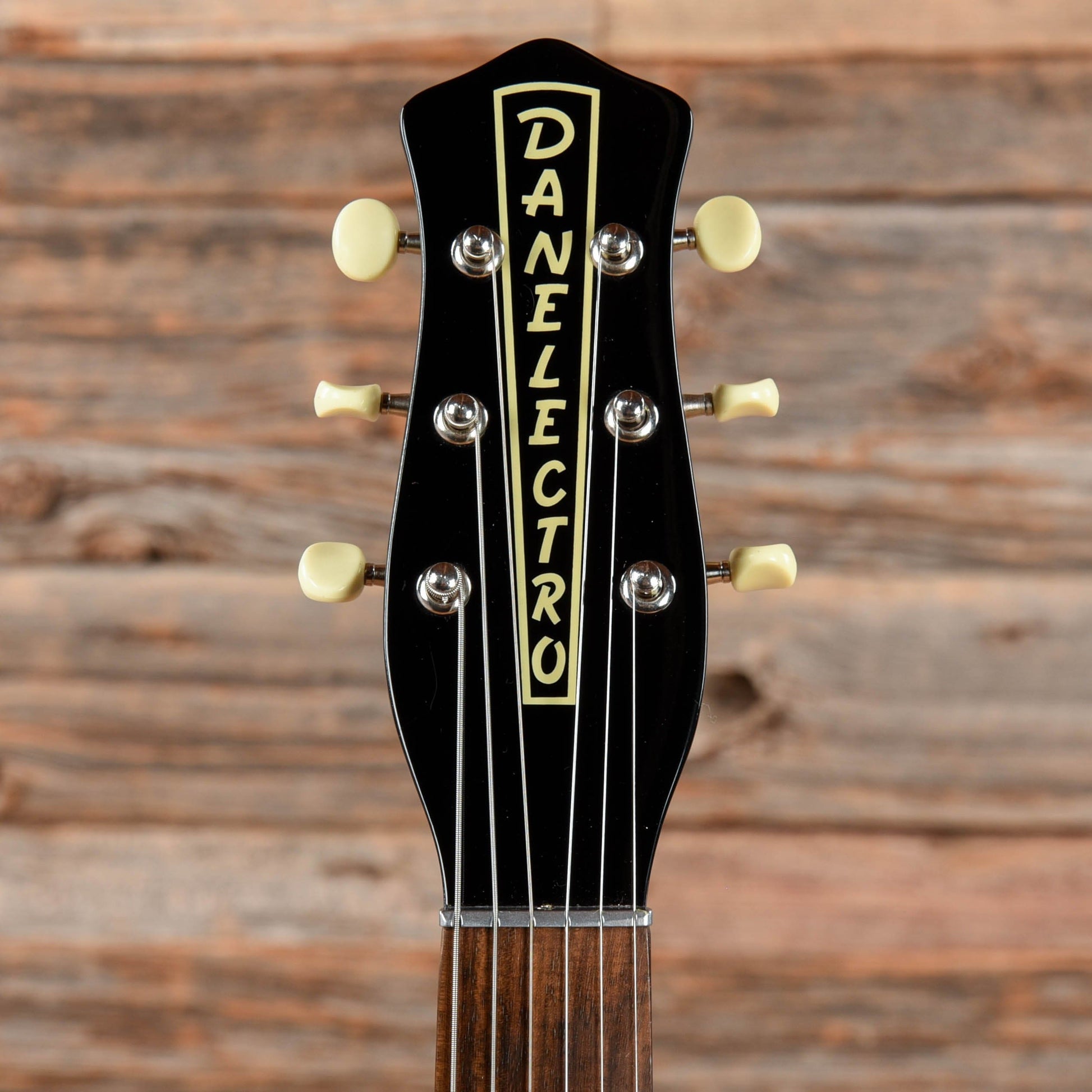 Danelectro Black Black Electric Guitars / Solid Body