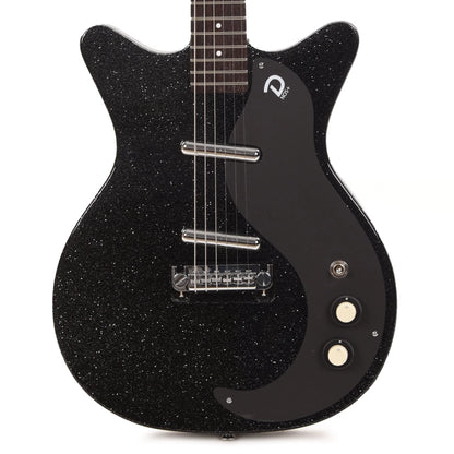 Danelectro Blackout '59 Black Metalflake Electric Guitars / Solid Body