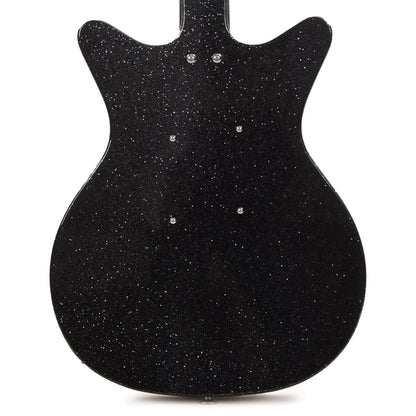 Danelectro Blackout '59 Black Metalflake Electric Guitars / Solid Body
