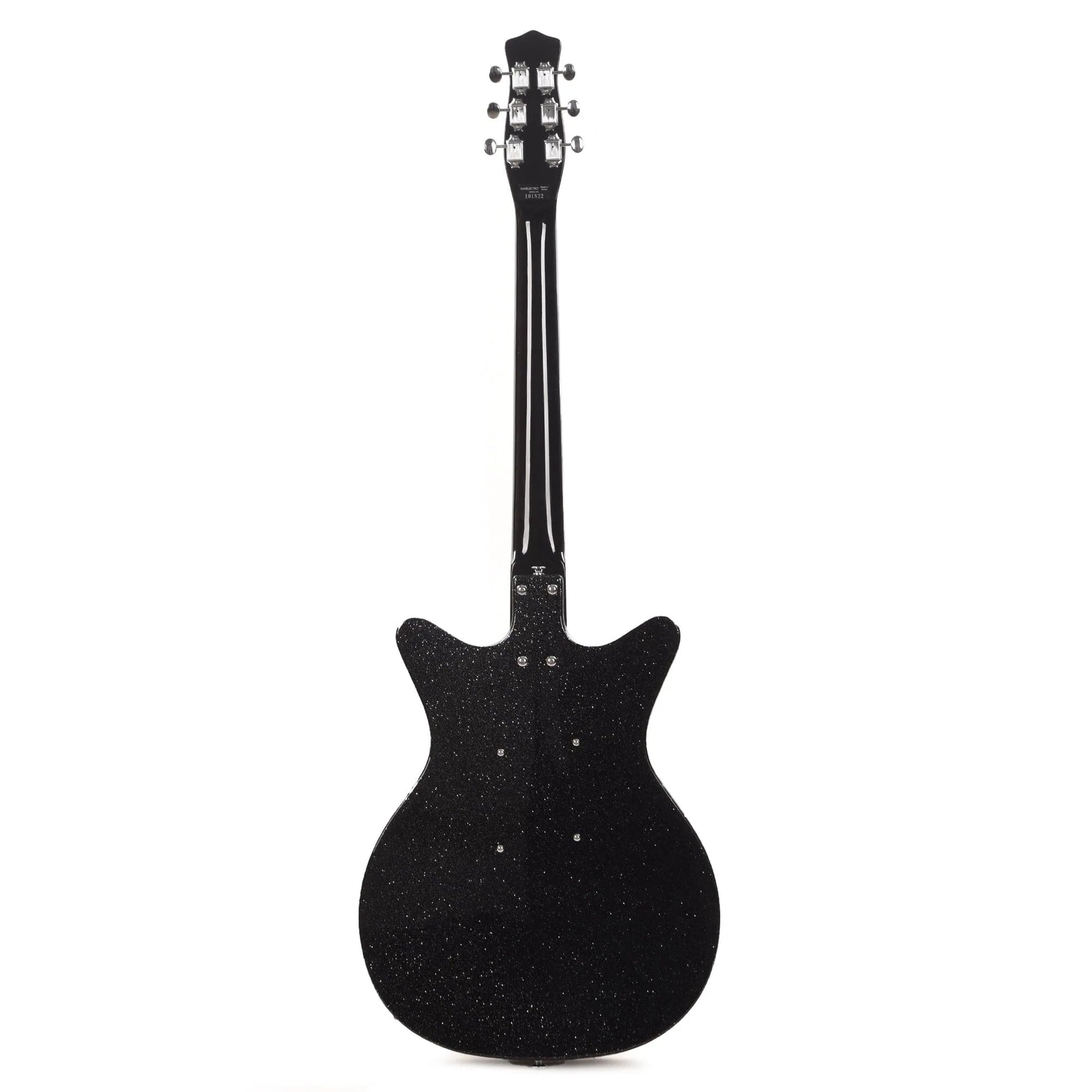 Danelectro Blackout '59 Black Metalflake Electric Guitars / Solid Body