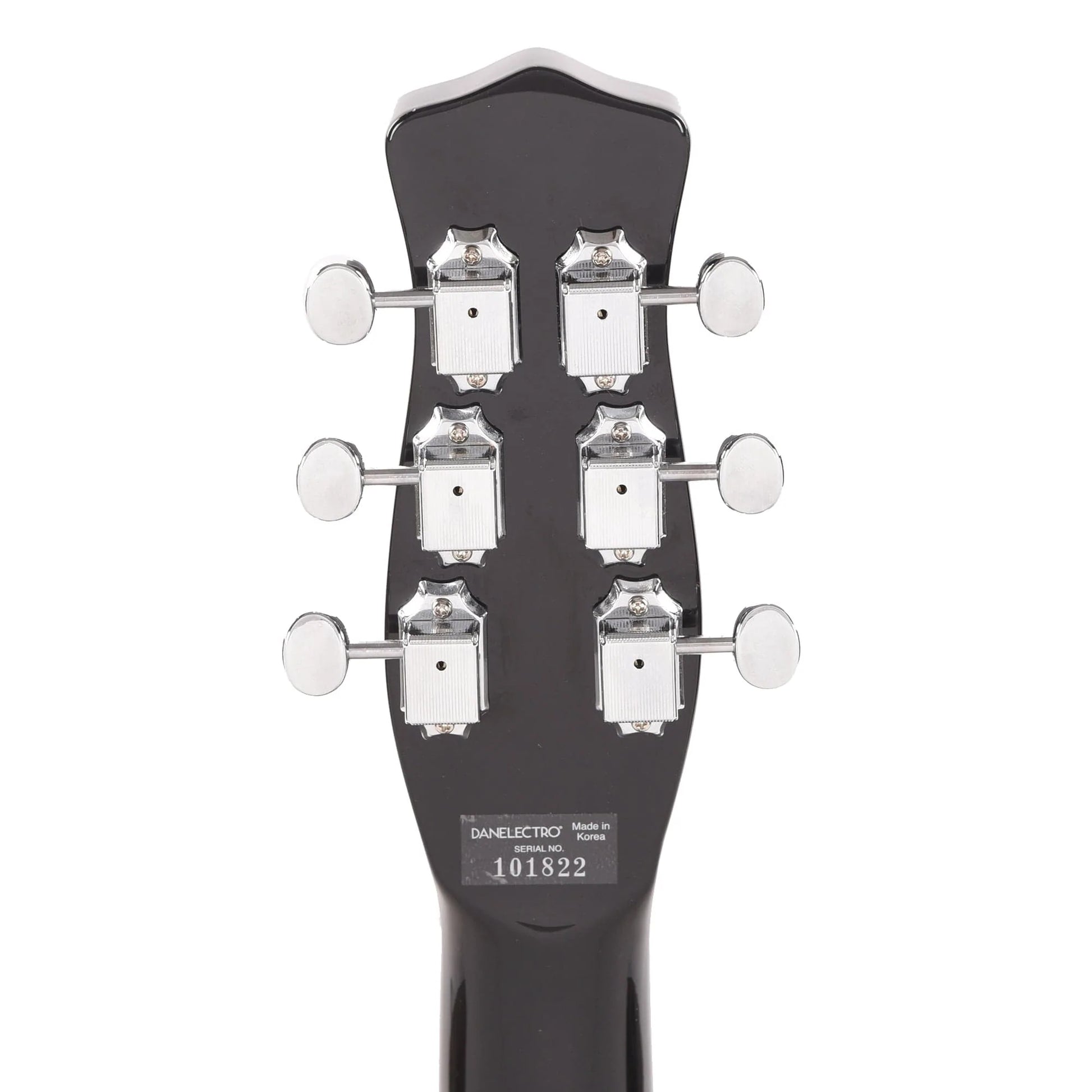 Danelectro Blackout '59 Black Metalflake Electric Guitars / Solid Body