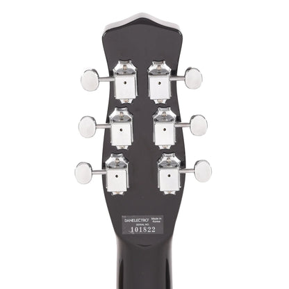Danelectro Blackout '59 Black Metalflake Electric Guitars / Solid Body