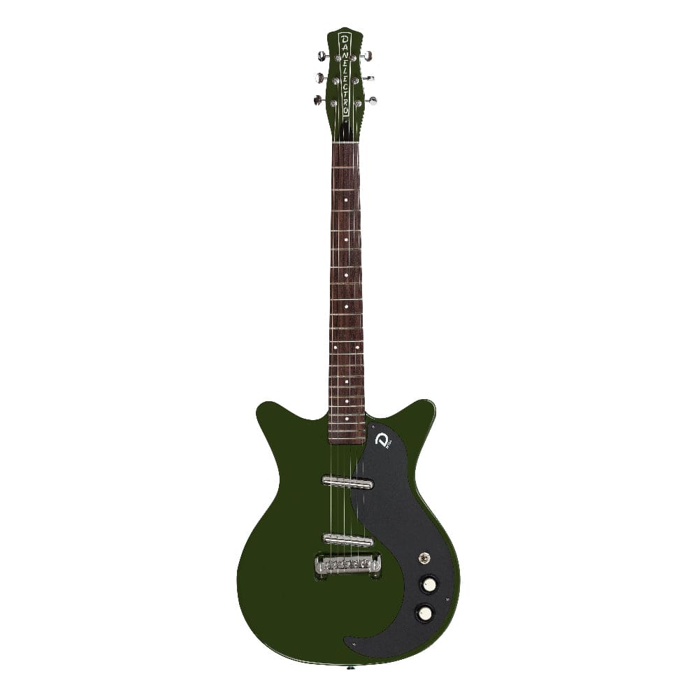 Danelectro Blackout '59 Green Envy Electric Guitars / Solid Body