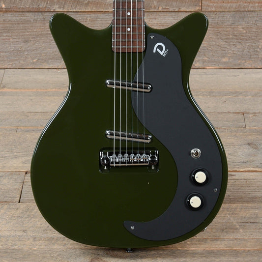 Danelectro Blackout '59 Green Envy Electric Guitars / Solid Body