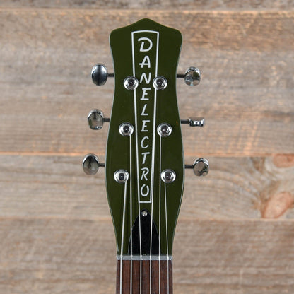Danelectro Blackout '59 Green Envy Electric Guitars / Solid Body