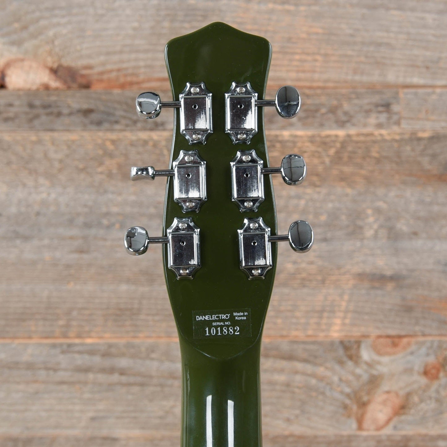 Danelectro Blackout '59 Green Envy Electric Guitars / Solid Body