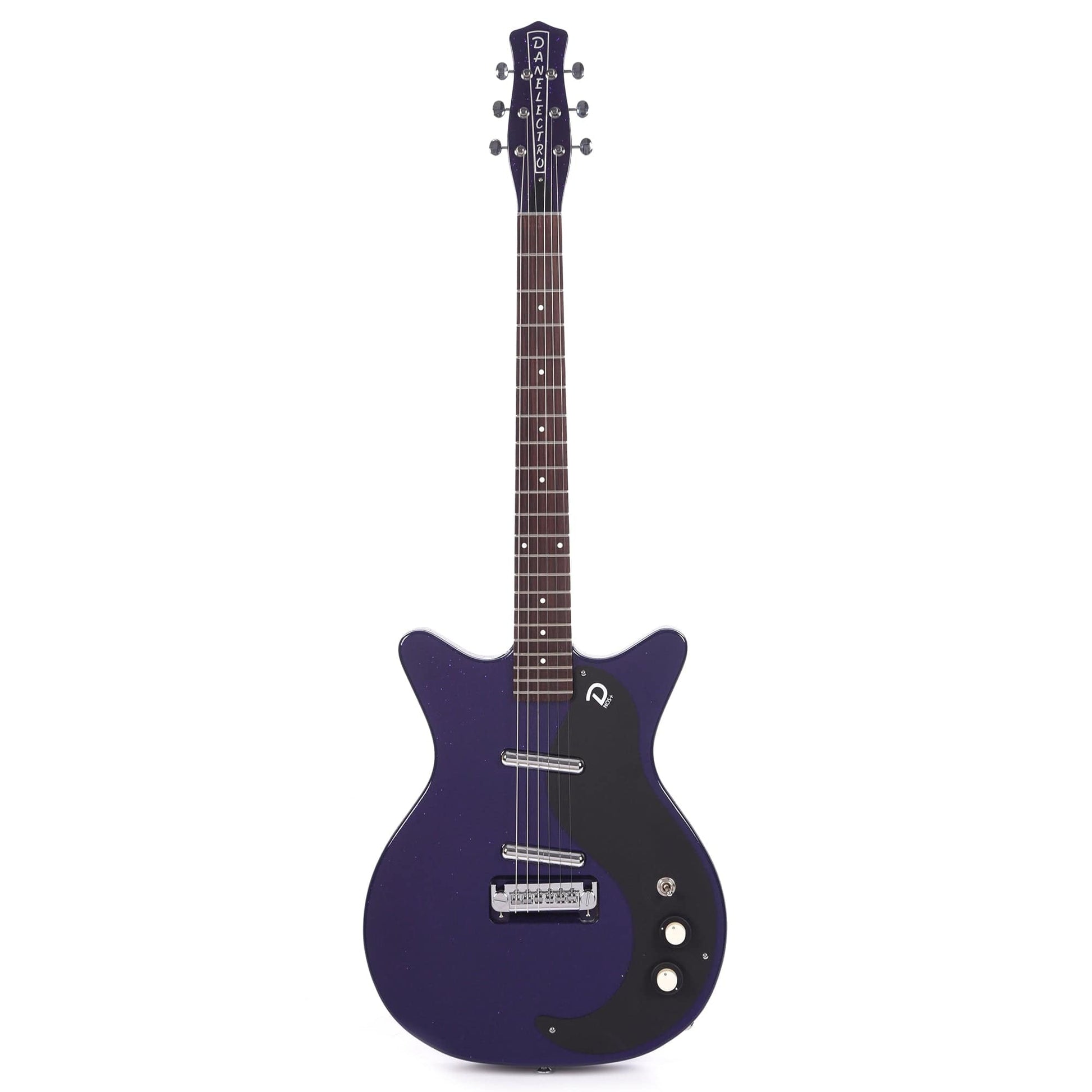Danelectro Blackout '59 Purple Metalflake Electric Guitars / Solid Body