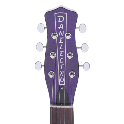 Danelectro Blackout '59 Purple Metalflake Electric Guitars / Solid Body