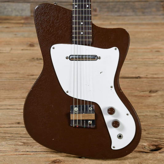 Danelectro Hawk Brown 1966 Electric Guitars / Solid Body