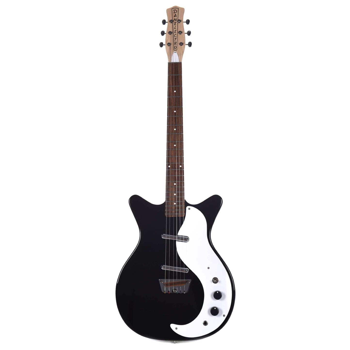 Danelectro "Stock '59" Black Electric Guitars / Solid Body
