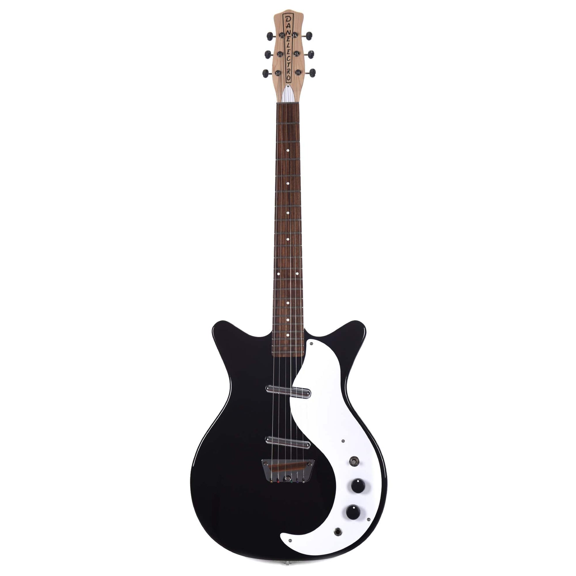 Danelectro "Stock '59" Black Electric Guitars / Solid Body