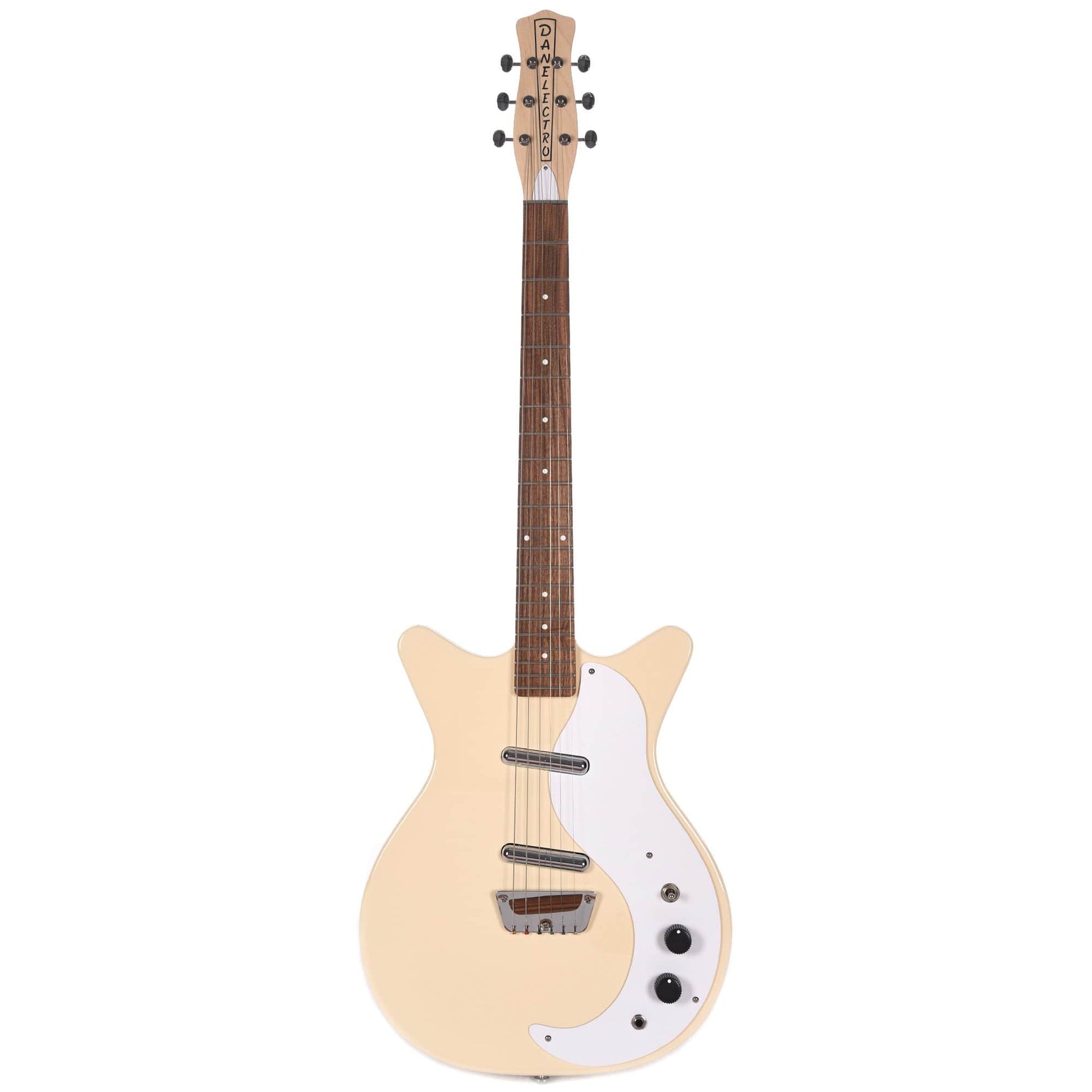 Danelectro "Stock '59" Vintage Cream Electric Guitars / Solid Body