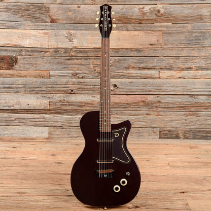 Danelectro U-2 Reissue Burgundy Electric Guitars / Solid Body