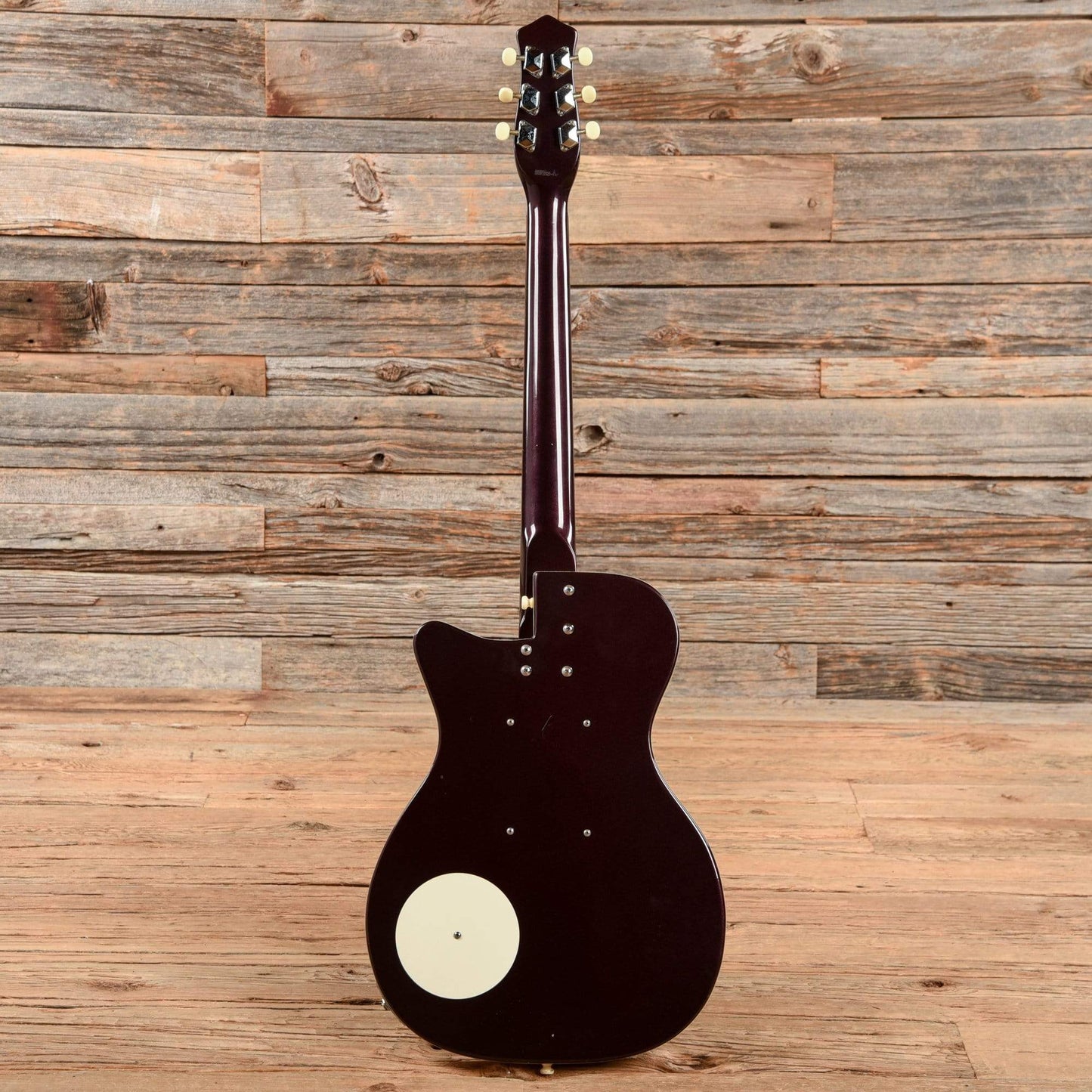 Danelectro U-2 Reissue Burgundy Electric Guitars / Solid Body