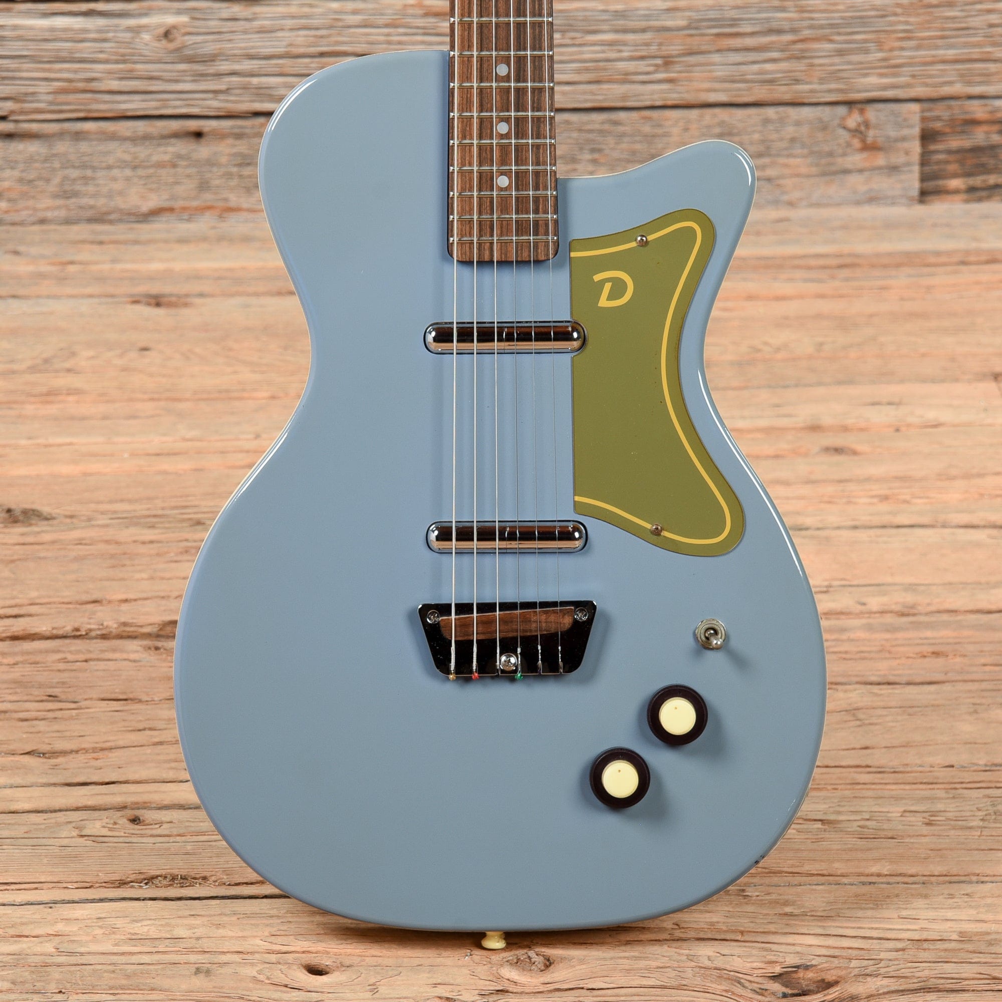 Danelectro U-2 Reissue Grey Electric Guitars / Solid Body