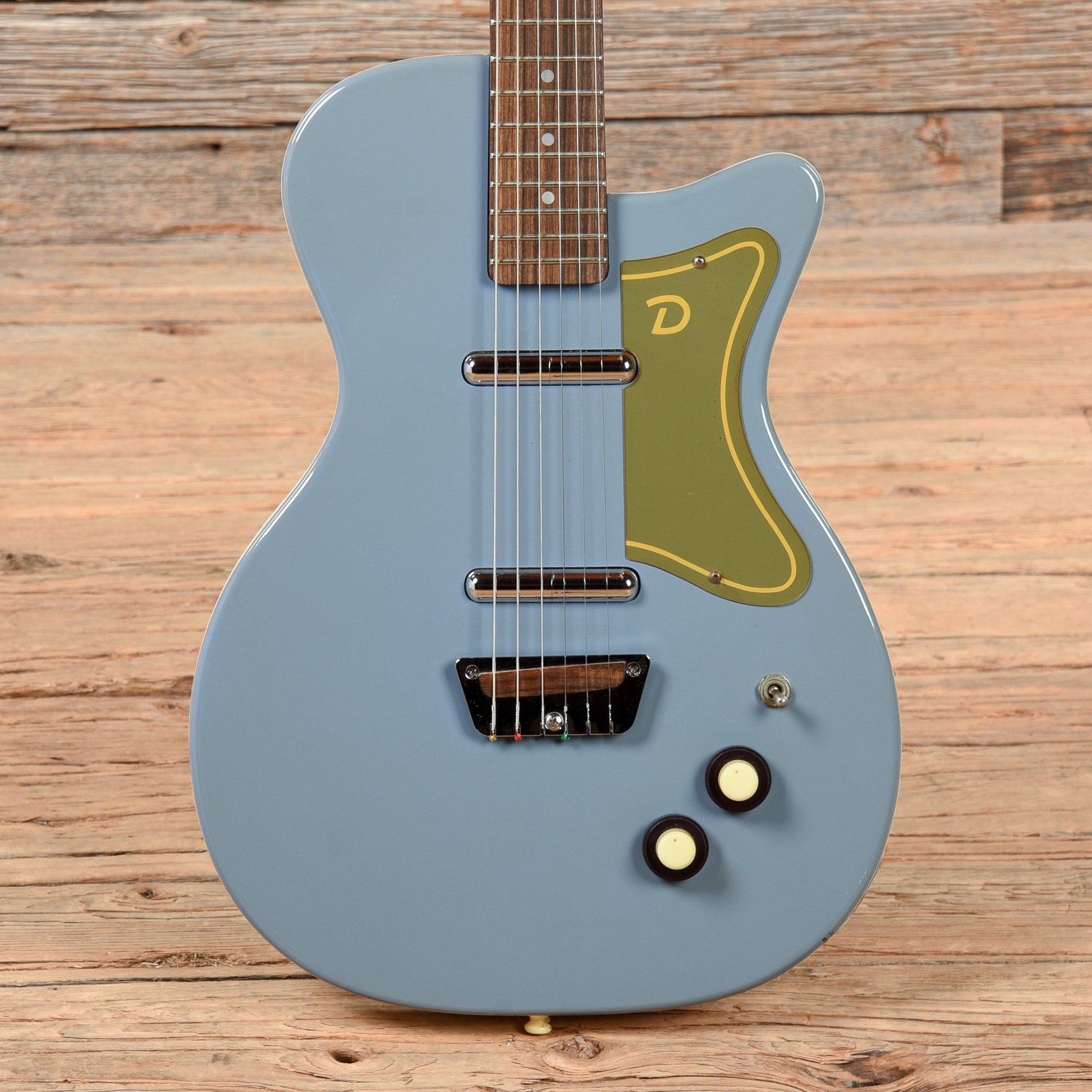 Danelectro U-2 Reissue Grey Electric Guitars / Solid Body